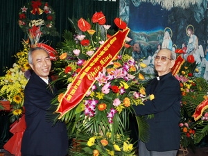 การพบปะสังสรรค์ในโอกาสเทศกาลคริสต์มาส2012